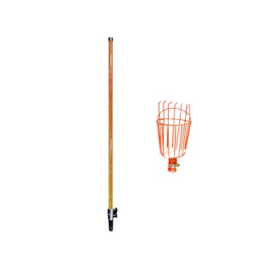 دستگاه میوه چین دسته بلند آهنی تلسکوپی سه متری